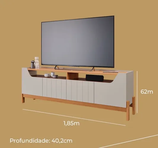Rack Moema Para Tv Até 70? Nova 