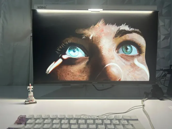 Monitor Gamer Samsung 24" FHD,100 Hz, HDMI, VGA,Preto, S3