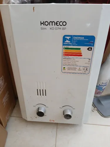 Aquecedor A Gas Glp Komeco Slim Ko 07m Bp Branco