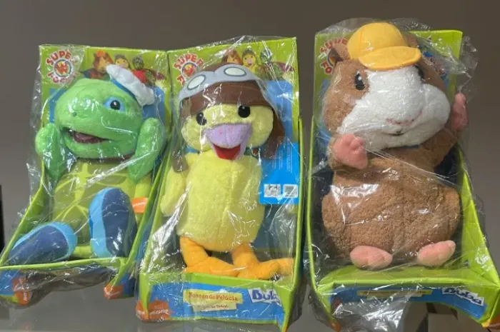 Trio de Pelucias SUPER-FOFOS Nicklodeon | Antigos Lacrados com ETIQUETA