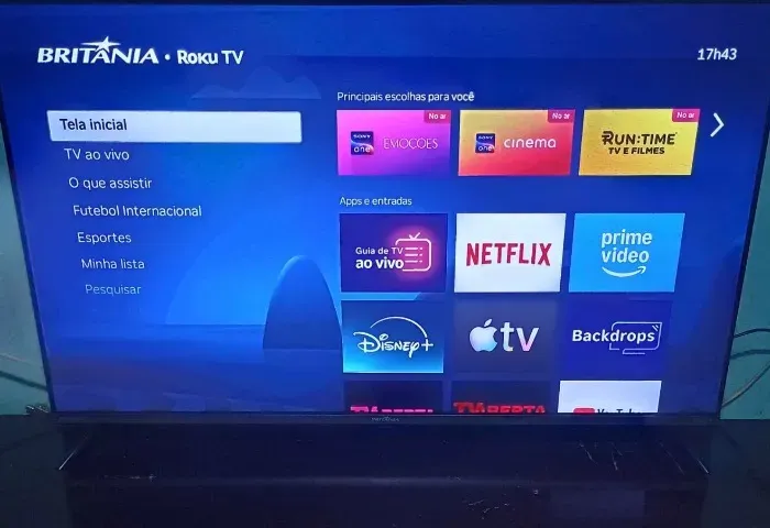 Vendo smart tv 43 polegadas