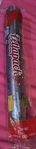 Copos plástico 200ml 100 copos 10,50