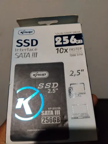 Notebook HP com SSD 256GB