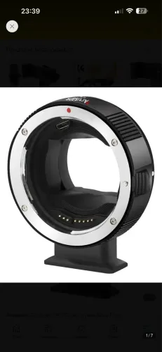 Adaptador 7artisans EF-SE Canon para Sony Foco Automático