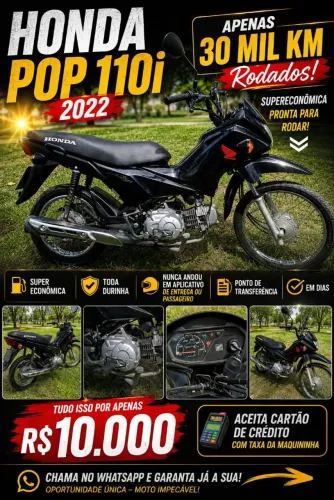 Vendo Pop 110 2022