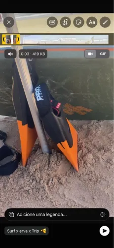 Pé de pato churchil makapo 