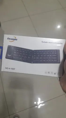 Teclado dobrável sem-fio