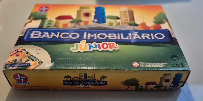 Jogo Banco Imobiliário Junior - Estrela - Usado - 