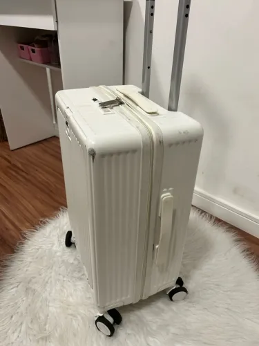Mala de viagem Branca linda