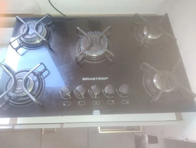 Cooktop Brastemp 5 bocas. O novo custa R$1500!