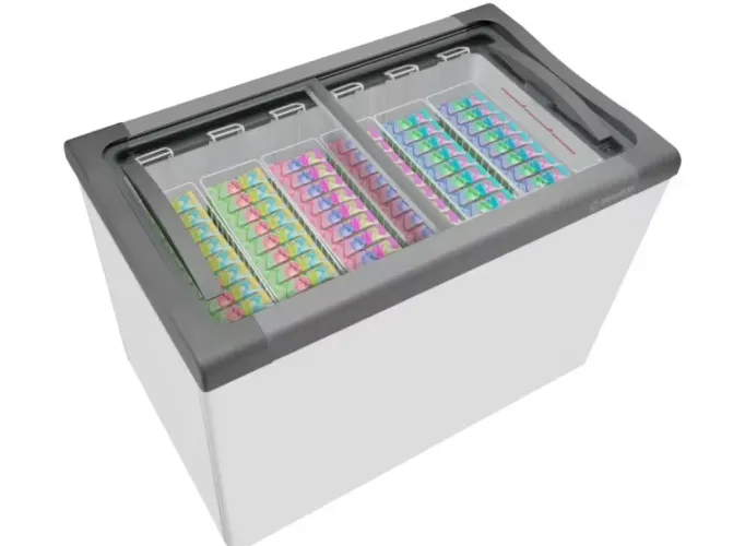 FREEZER HORIZONTAL METALFRIO 399 LITROS NF40S BRANCO