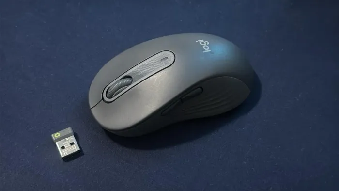 Mouse sem fio Logitech Signature M650 L Grafite