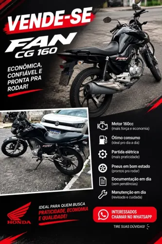 Honda CG 160 FAN Flex 2023