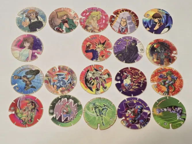 Tazos Yugioh Arma e Voa 19/20 Elma Chips