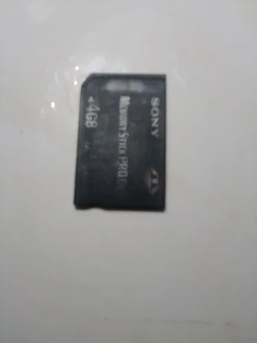 Sony memory stick MS de 4GB de memória 