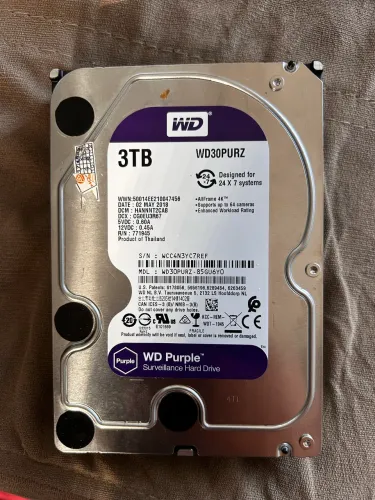 HD WD Purple 3TB