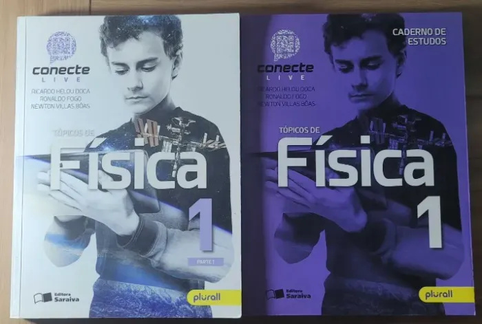 Livro Conecte Live Física 1 + Caderno de Estudos | Saraiva | Ensino Médio