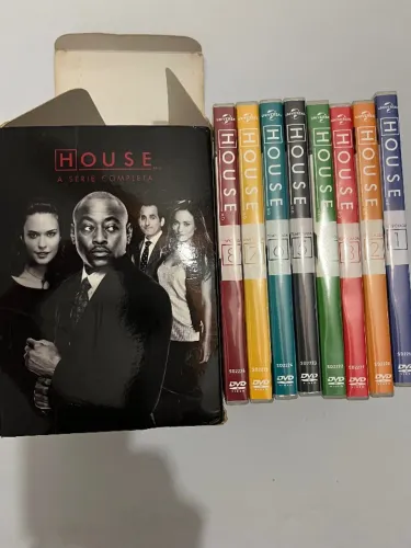 Coleção DVD House of cards 8 temporadas