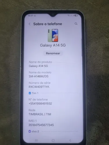 Celular Galaxy A 14