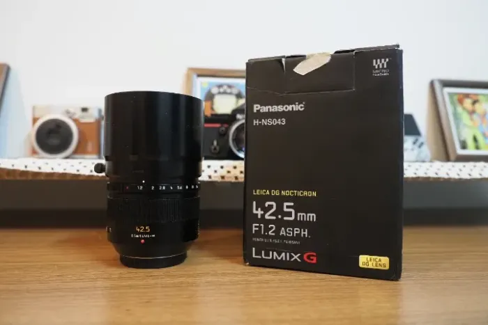 Lente Leica DG Nocticron 42.5mm f/1.2 ASPH. Power O.I.S. Panasonic