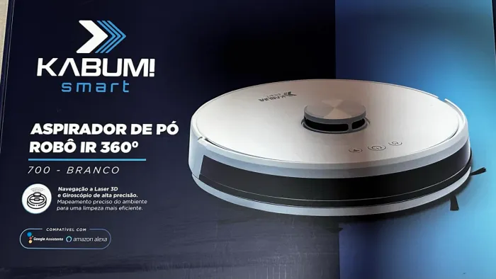 Robô Aspirador Kabum 700 com Mapeamento