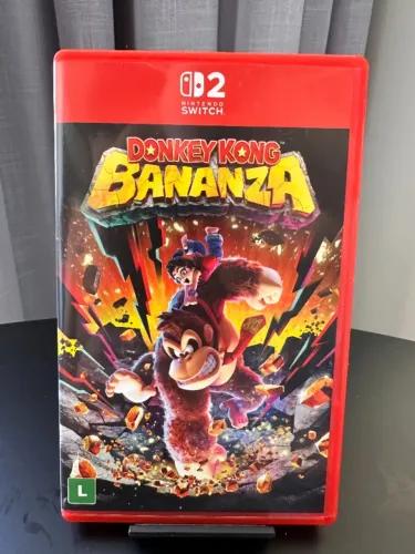 Donkey Kong Bananza - Nintendo Switch 2 Original com Caixa
