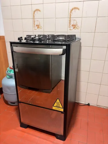 Vende se Fogão 4 Bocas Atlas New U.Top Glass Style Preto