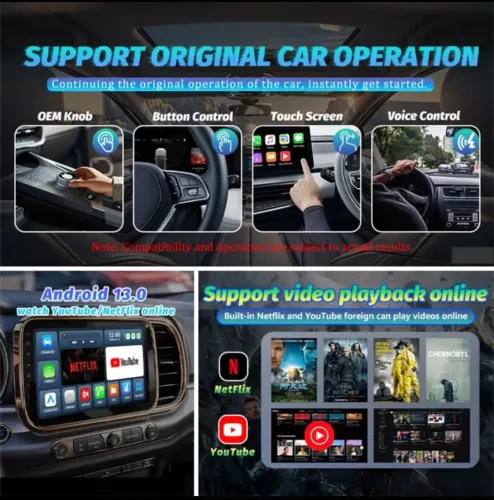 Adaptador carplay Android auto