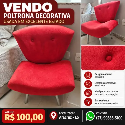 Poltrona vermelha