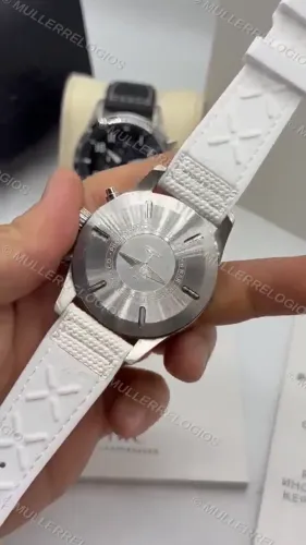 Relógio IWC Pilot 43mm Branco + Caixa Completa