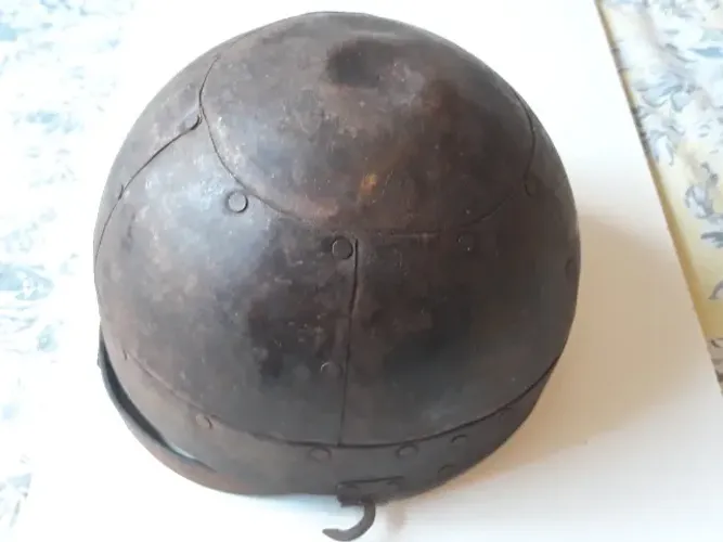 Capacete Anglo-Saxão Século VI Raridade