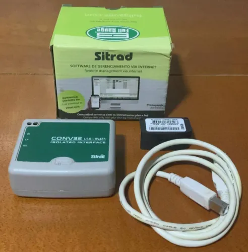 CONTROLADOR FULL FAUGE INTERFACE CONV32/02 BIVOLT REF 3060 USB-RS-485