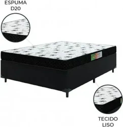 Conjunto Base com Colchão D20 Casal