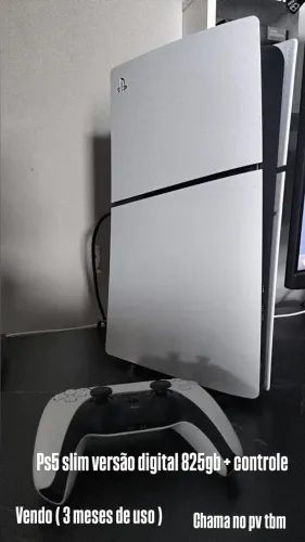 Ps5 slim 3 meses de uso