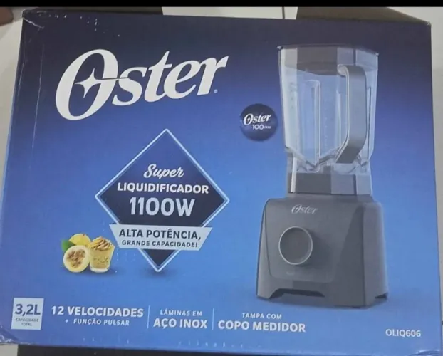Liquidificador Oster novo 150,00