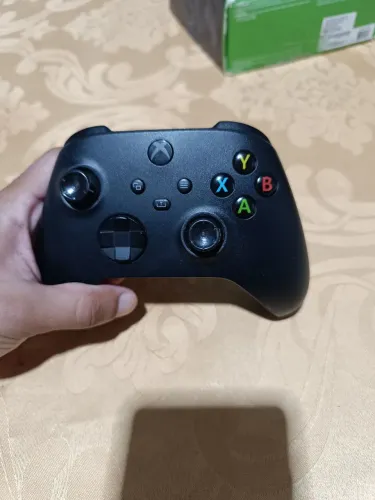 Controle Xbox Carbon Black Original Sem Drift