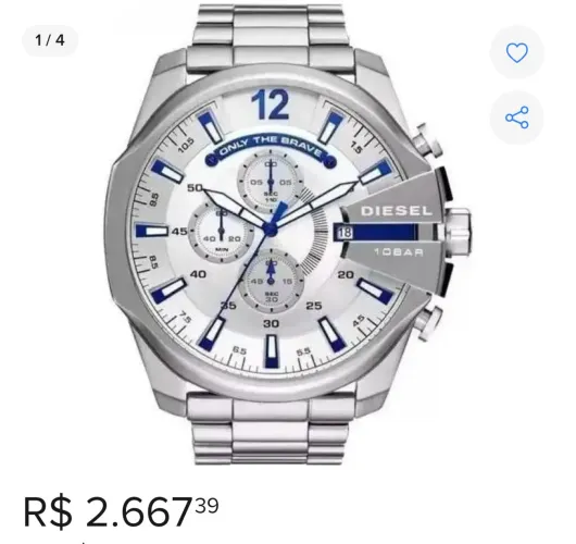 Relógio Diesel DZ4477 original na caixa
