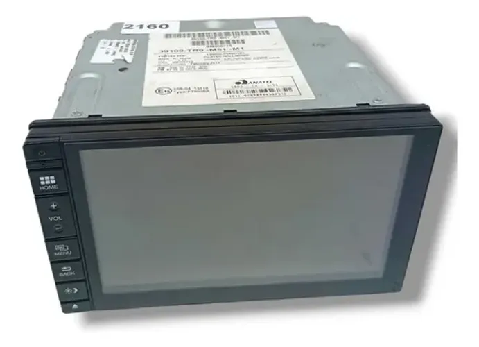 Central Multimídia Honda Civic G9 2012 2013 2014 2015 2016 Cinza