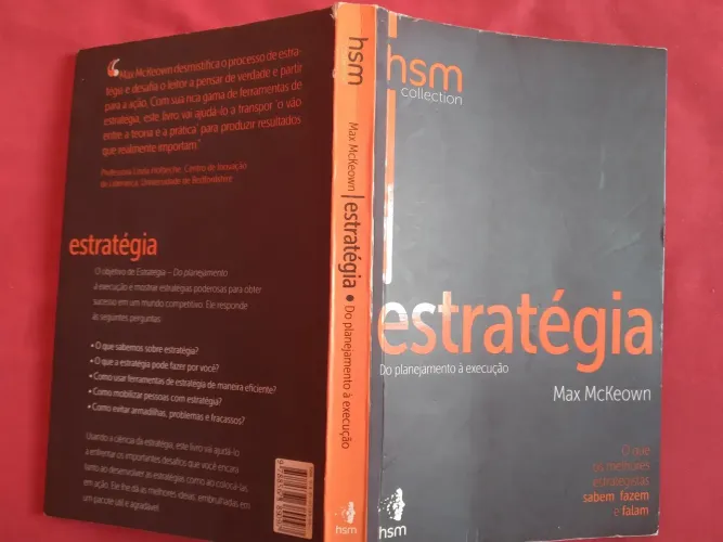 LIVRO ESTRATÉGIA DO PLANEJAMENTO À EXECUÇÃO - MAX MCKEOWN