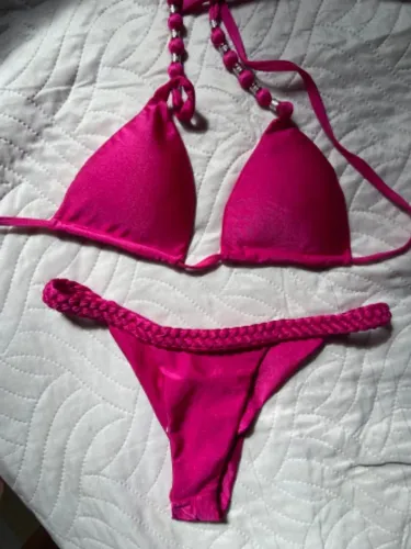Biquíni NOVO Rosa Tamanho P