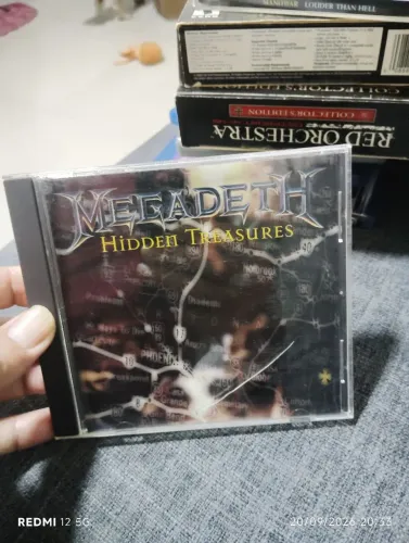 CD MEGADETH HIDDEN TREASURES