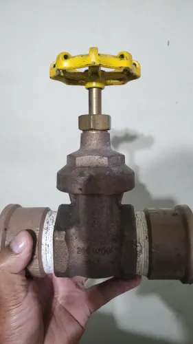 Registro de Gaveta 2" Bronze Deca 200 WOG com Adaptadores
