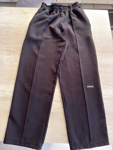 calça de alfaiataria shui preta tamanho pp