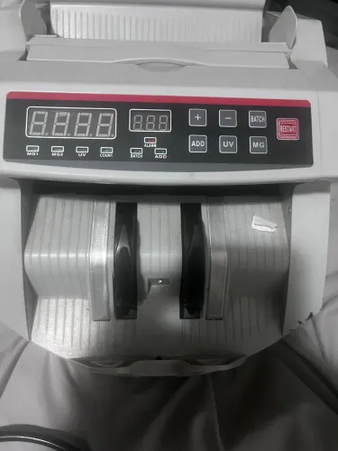 Contadora de Dinheiro AB.Midia U3 1000 Notas/Min Portátil Detecção UV