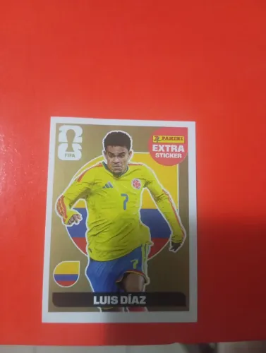 Figurinha copa do mundo 20206  / extra sticker LUIS DÍAZ 