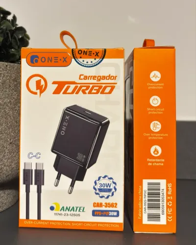 CARREGADOR TURBO 30W - TIPO C