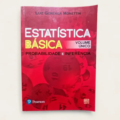 Livro Estatística Básica Morettin Pearson Volume Único