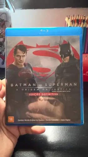 Blu-ray Batman vs Superman A Origem da Justiça 2 Discos