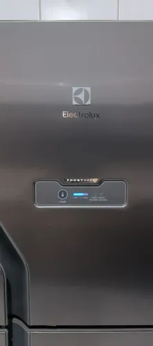 Geladeira Electrolux Frost Free Inox Duplex Prata 371L