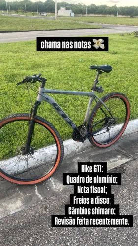 Bike GTI Quadro 21 de alumínio